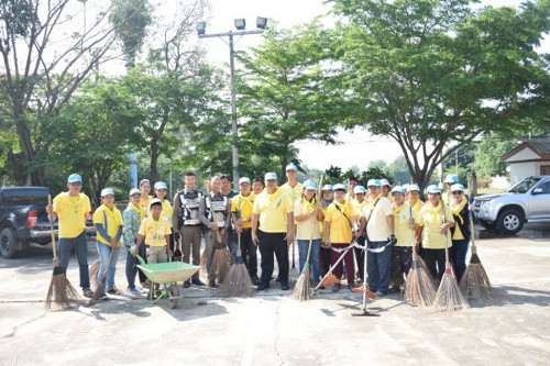 AGE ร่วมกิจกรรม จิตอาสา “เราทำความดี ด้วยหัวใจ” ต.บางพระครู