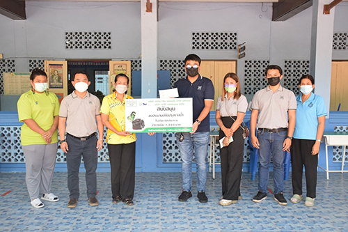 AGE สนับสนุนงบประมาณปรับปรุงรางน้ำ โรงเรียนวัดปรีดาราม