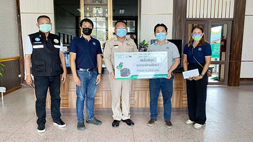 เอจีอี สนับสนุนอุปกรณ์การศึกษา โรงเรียนเทศบาลวัดตะโหนด