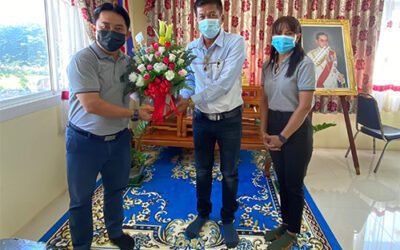 AGE ร่วมแสดงความยินดีและต้อนรับ นายกองค์การบริหารส่วนตำบลแม่ลา คนใหม่