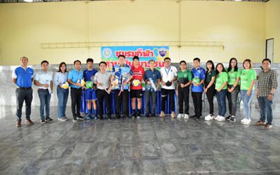 AGE ร่วมพิธีเปิดชมรมกีฬาสานฝันเยาวชน มุ่งส่งเสริมพัฒนาศักยภาพด้านกีฬาเยาวชน