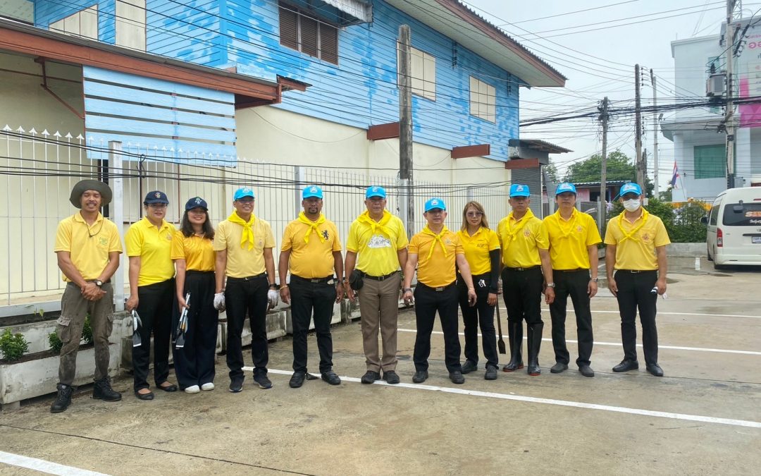 AGE สนับสนุนต้นไม้ โครงการปรับภูมิทัศน์ ณ ที่ว่าการอำเภอนครหลวง